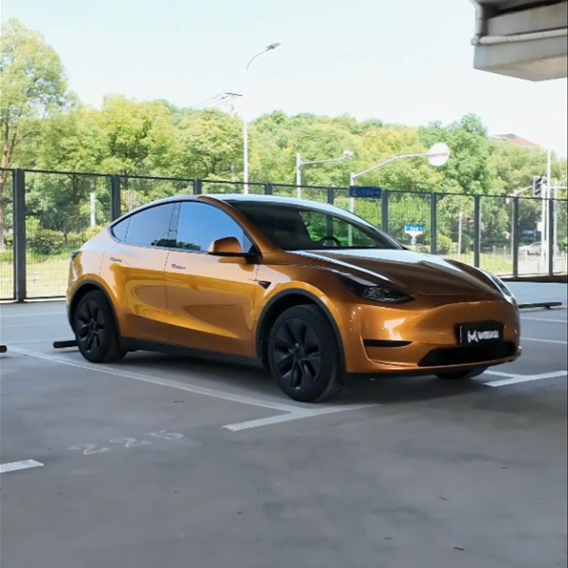Laranja ensolarado metálico TPU cor PPF