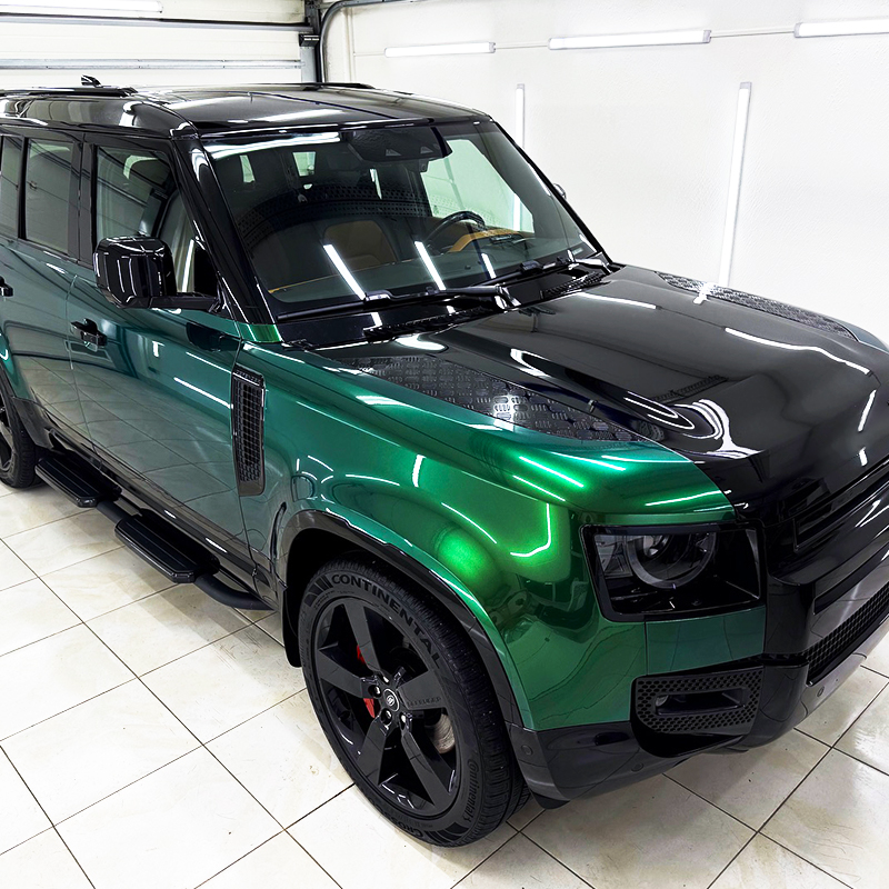 TPU PPF verde esmeralda perolado
