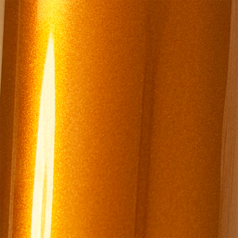 Filme plástico TPU bronze metálico dourado