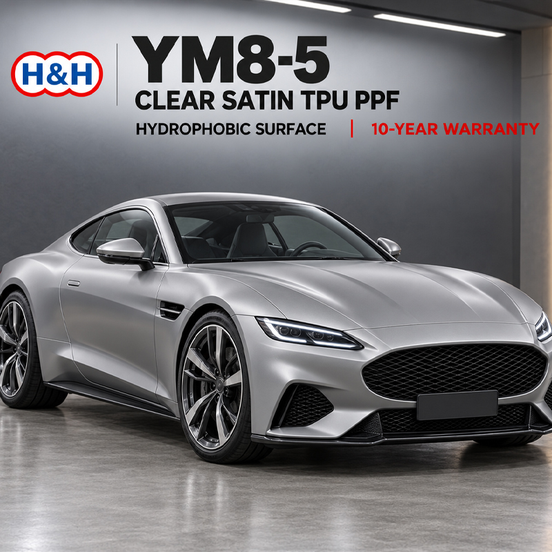 YM8-5 Cetim Transparente TPU PPF